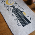 HYPNOS GREEK MYTHOLOGY LINO PRINT