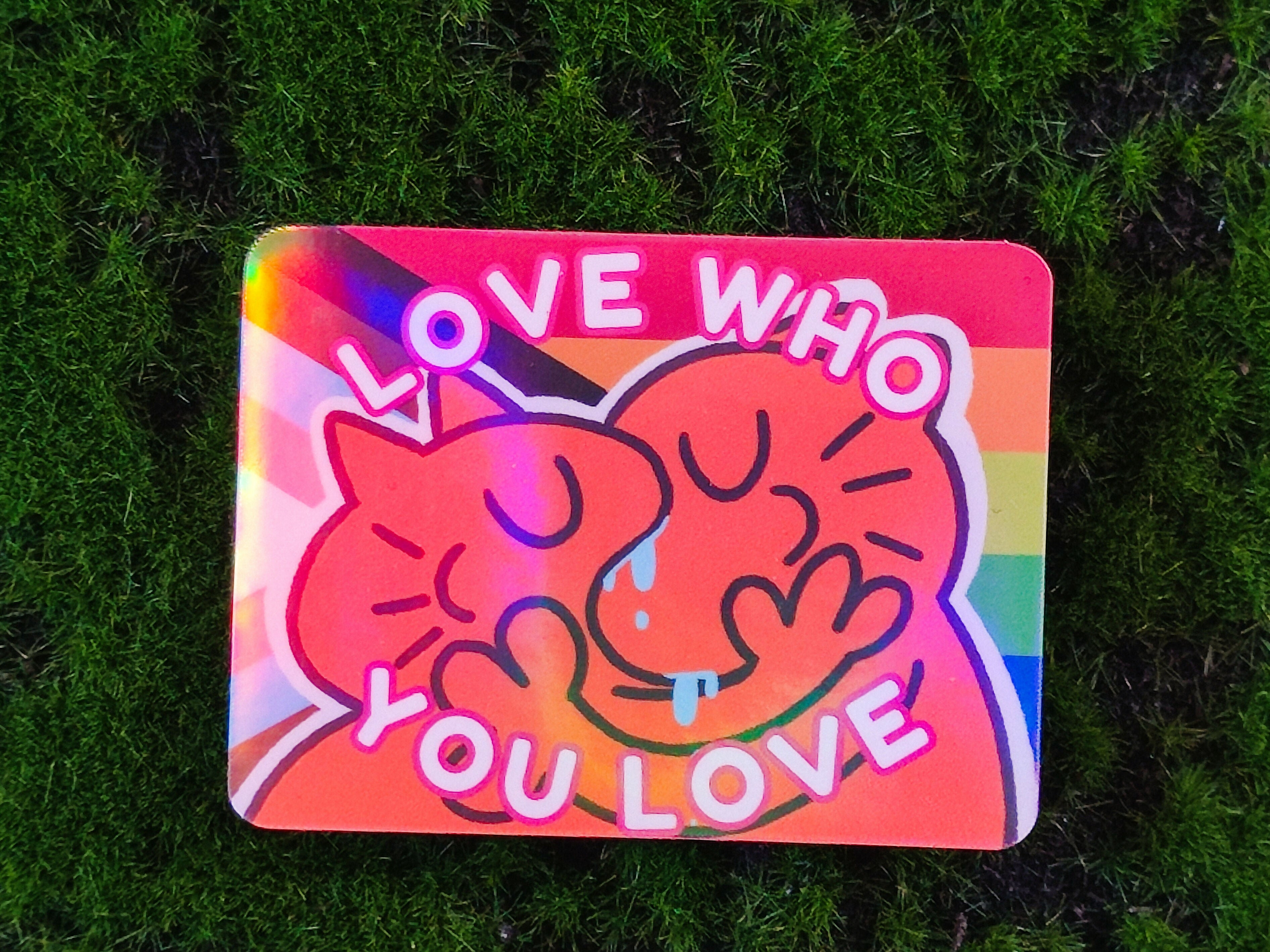 Love Who You Love Vinyl Sticker