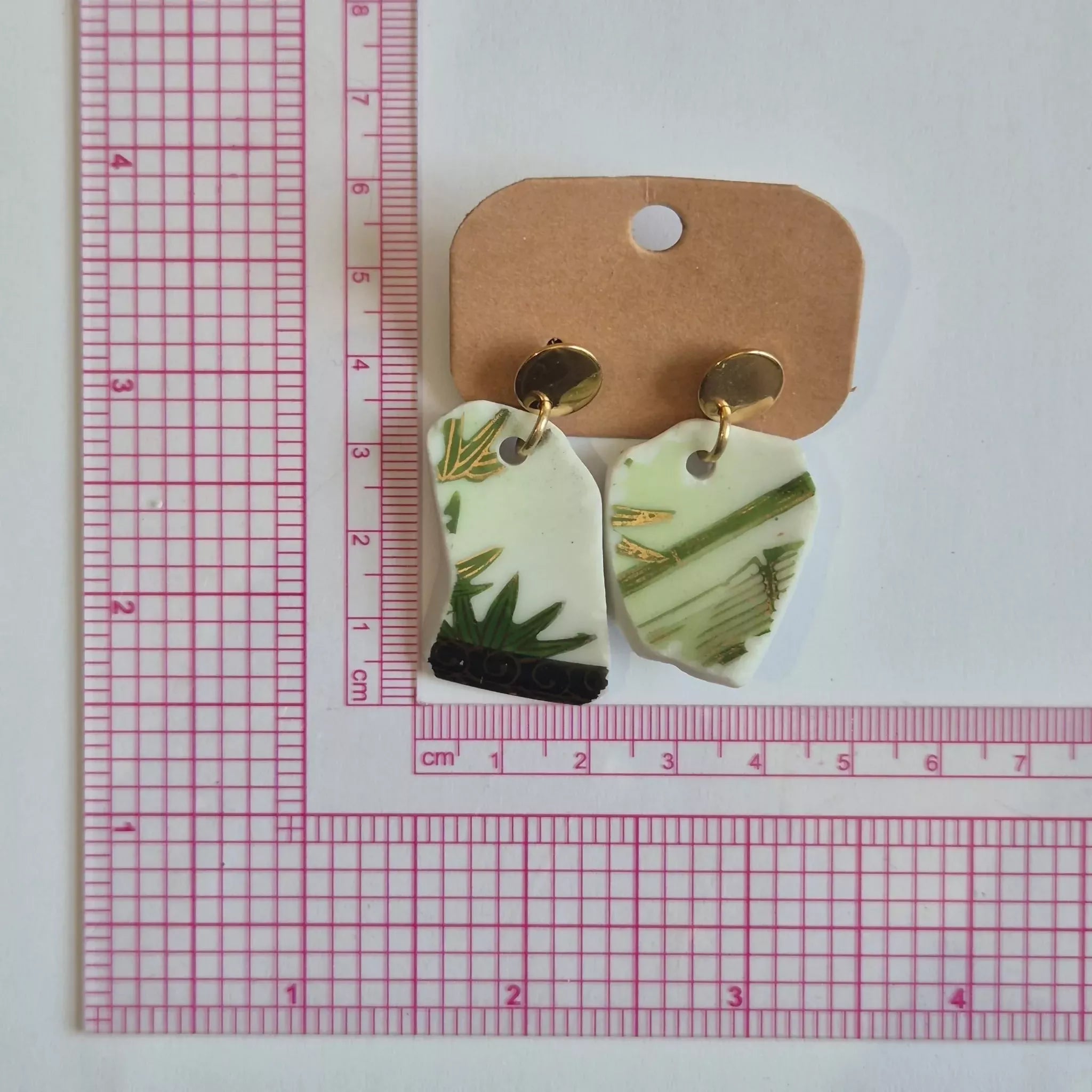 Recycled Ceramic Earring