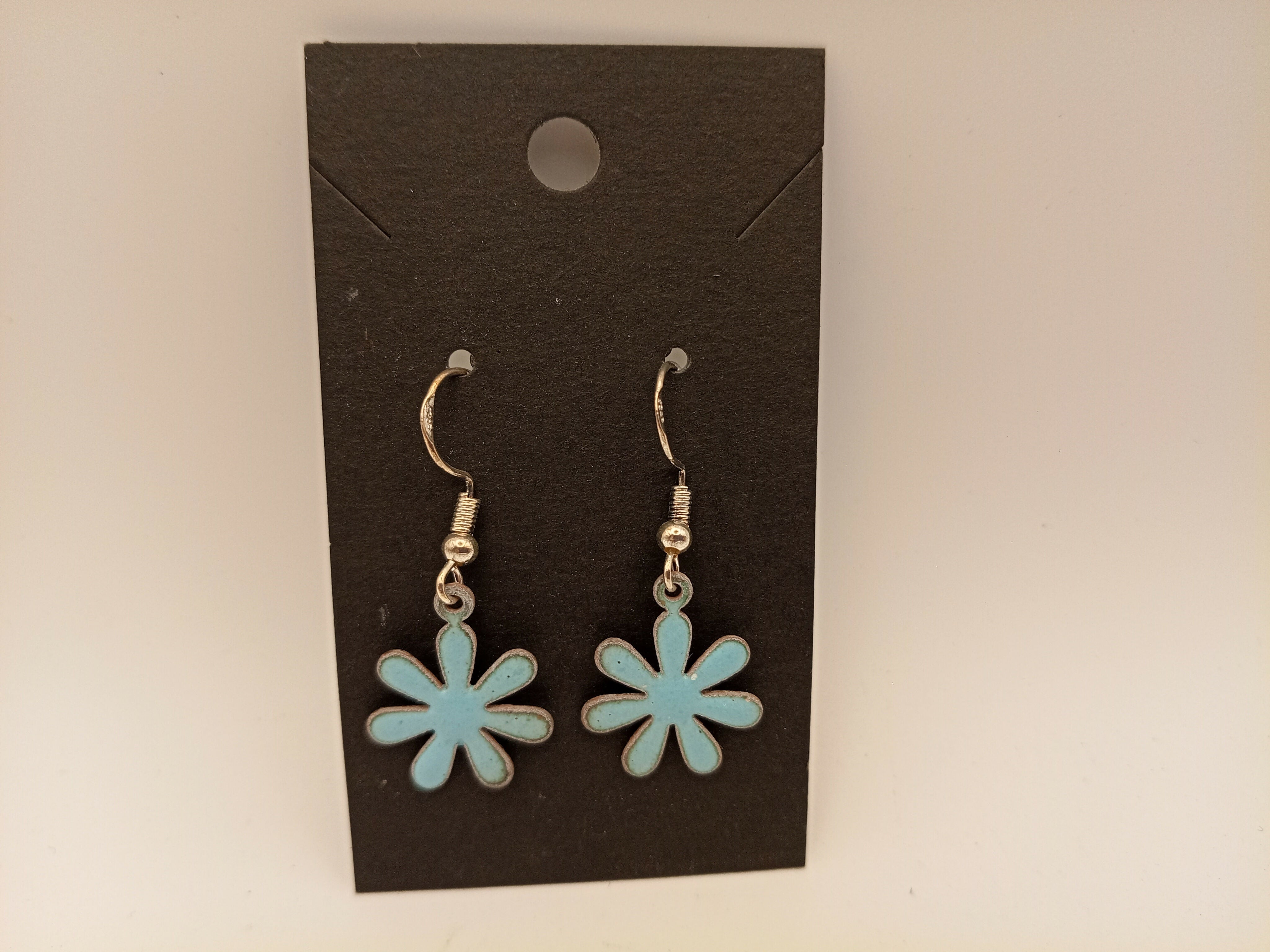 Enamel Flower earrings