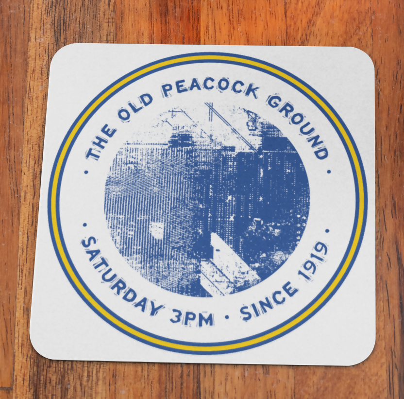 Leeds Utd Coaster THE WHITES Design SET OF 4