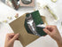 Tabby Cat Green A6 Greeting Card
