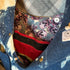 Unique Handcrafted Distressed Denim Hobo Slouch Bag Handbag Made From Upcycled Jeans