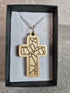 Handmade and Engraved Cross Pendant
