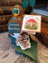 Handmade Wooden Robin Decoration – Rustic Hand-Turned Christmas Ornament