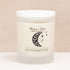 Lime, Basil And Mandarin Soy Wax Candle In A Frosted Glass Jar
