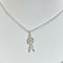 Sterling silver dream catcher necklace