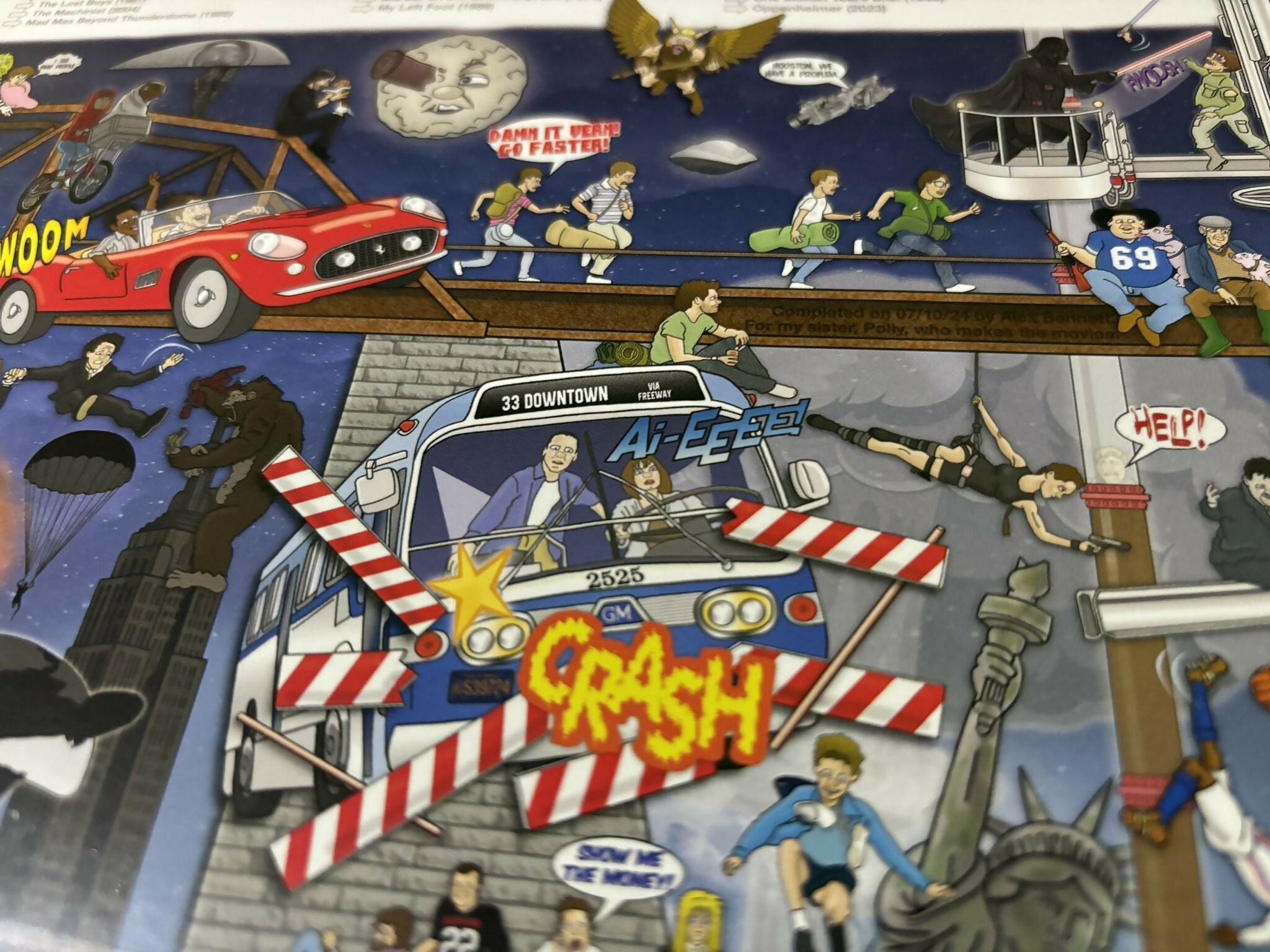 Movie Mishmash - The History of Cinema in One Image