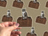 Tabby Cat Stickers - Die Cut Stickers Pack of 3