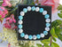 Blue Turquoise and Howlite Crystal Bracelet