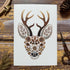 Folklore Stag A5 Art Print