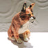 Ceramic maine coon cat sculpture