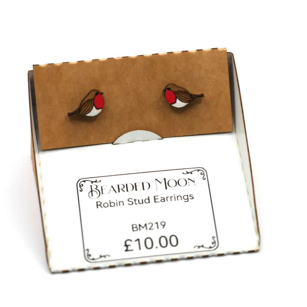 Robin Stud Earrings