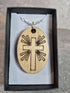 Handcrafted and Engraved Cross Pendant