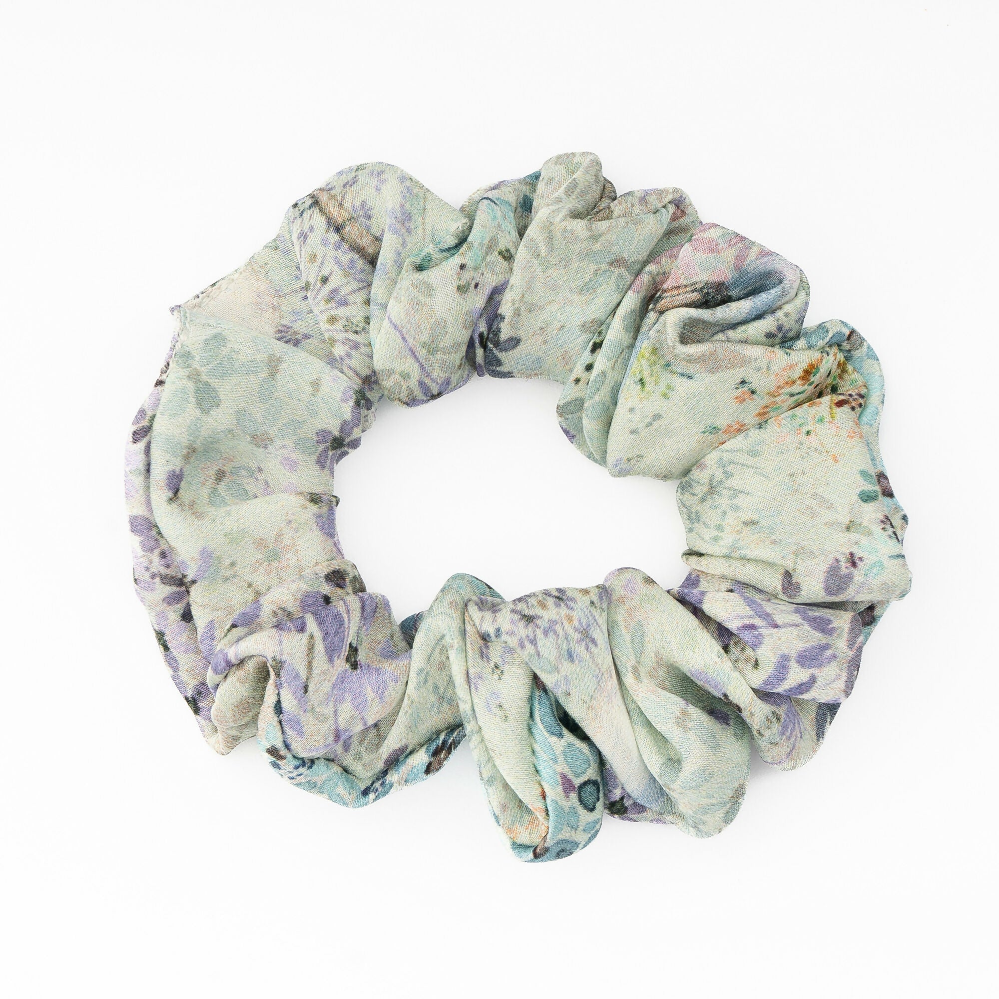 Silk Small Scrunchie - Various Designs