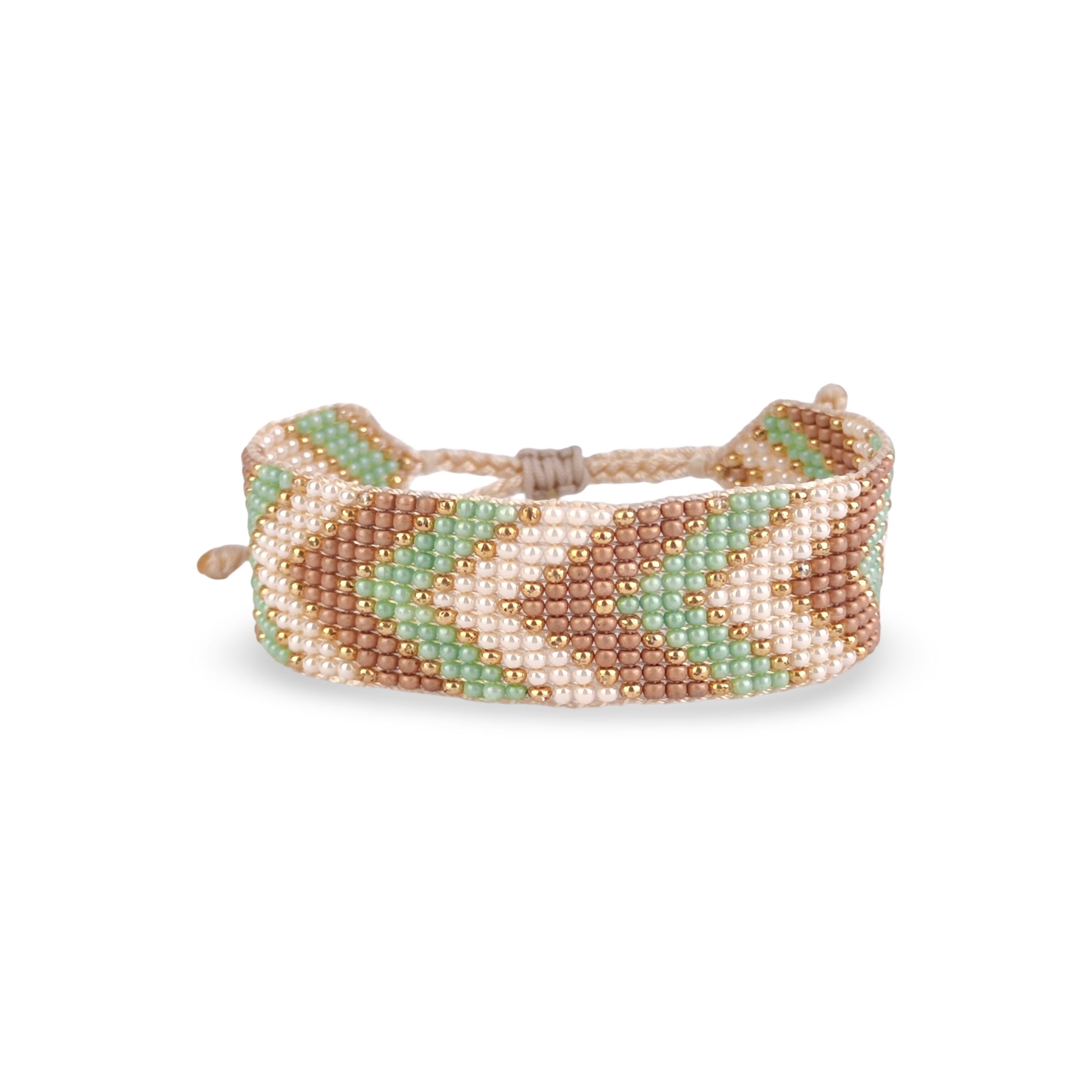 Bead Loom Bracelet - Arrow Design