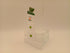 Fused Glass Snowman Tealight