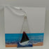 Fused Glass Boat Card