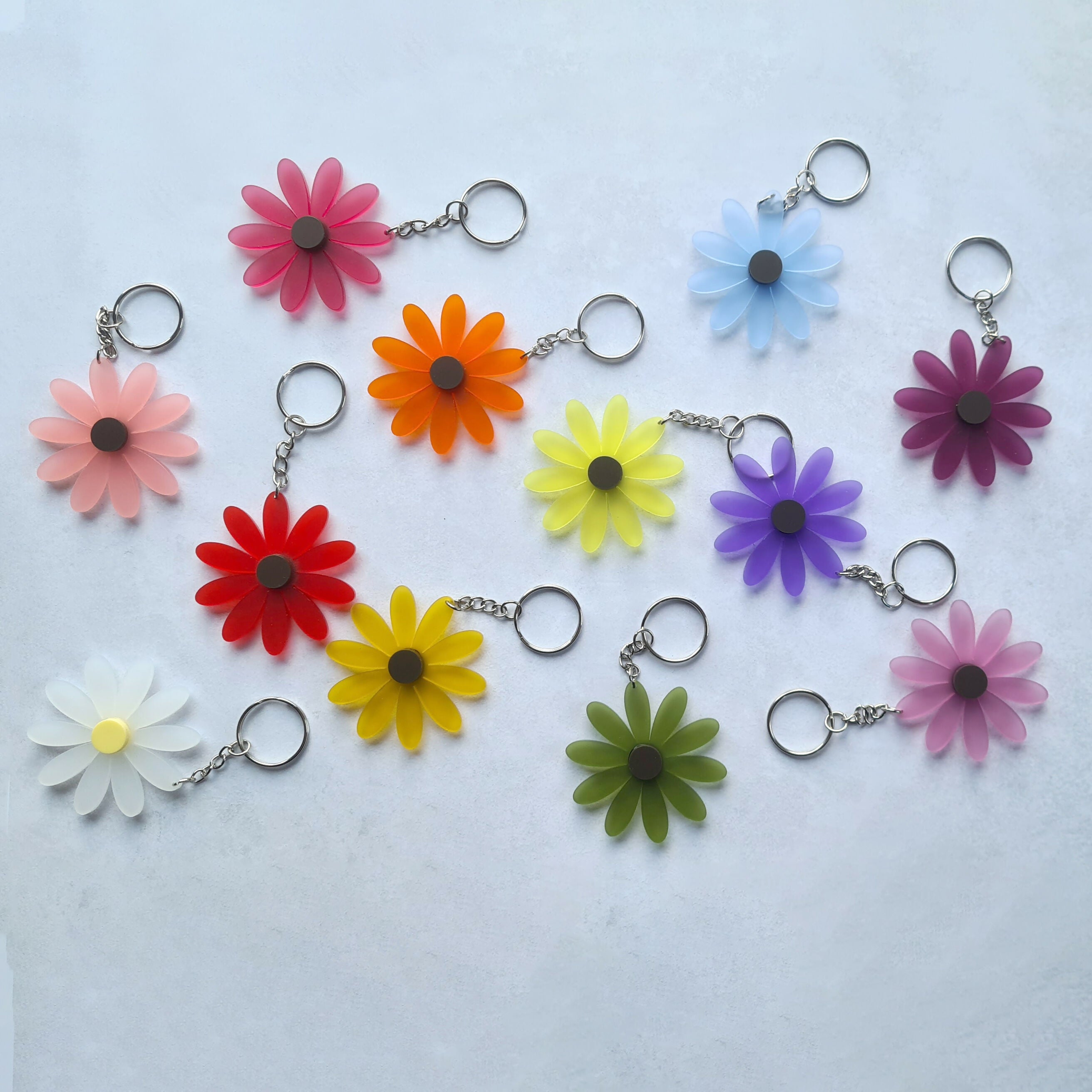 Flower Keyring