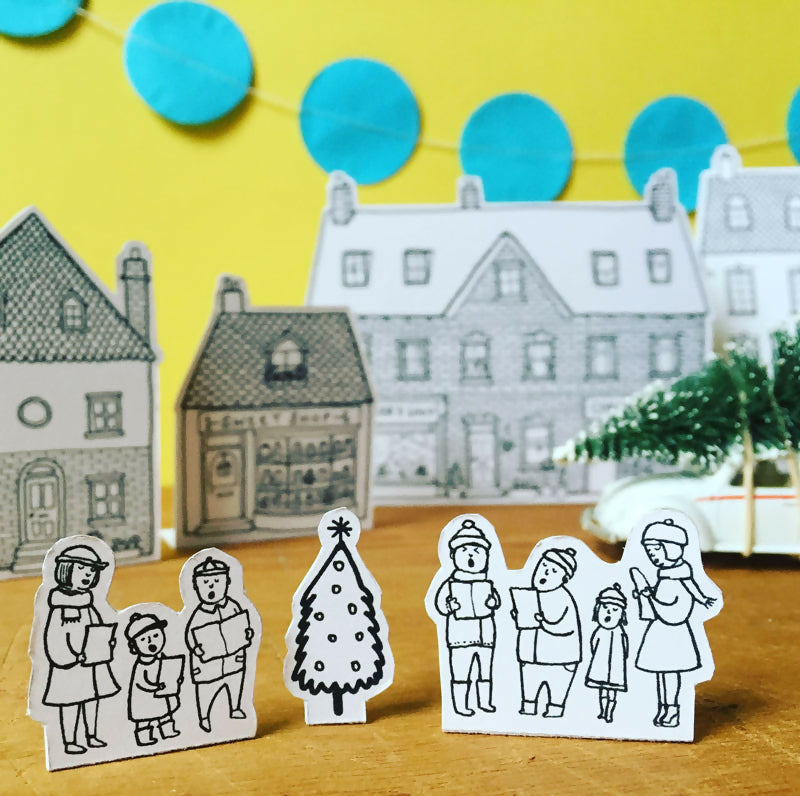 Paper Village - Craft Activity Book
