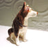 Ceramic husky dog sculpture