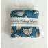 Teal Chicken Reusable Makeup Wipes