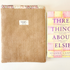 Light Brown Corduroy Multicolour Patchwork Lining Book Sleeve