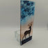 Fused Glass Silhouette Stag Tealight