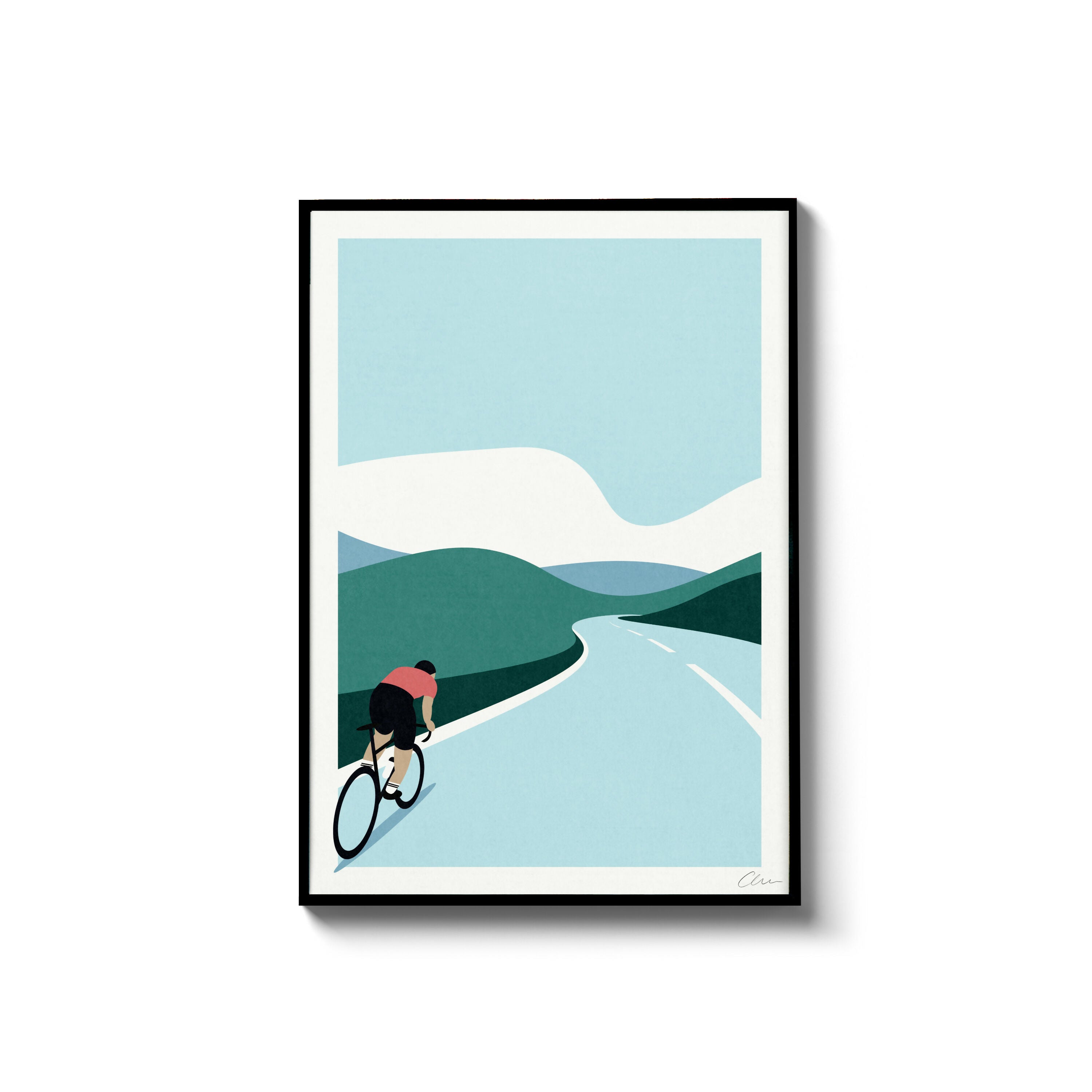 Out For A Spin, A4 Print