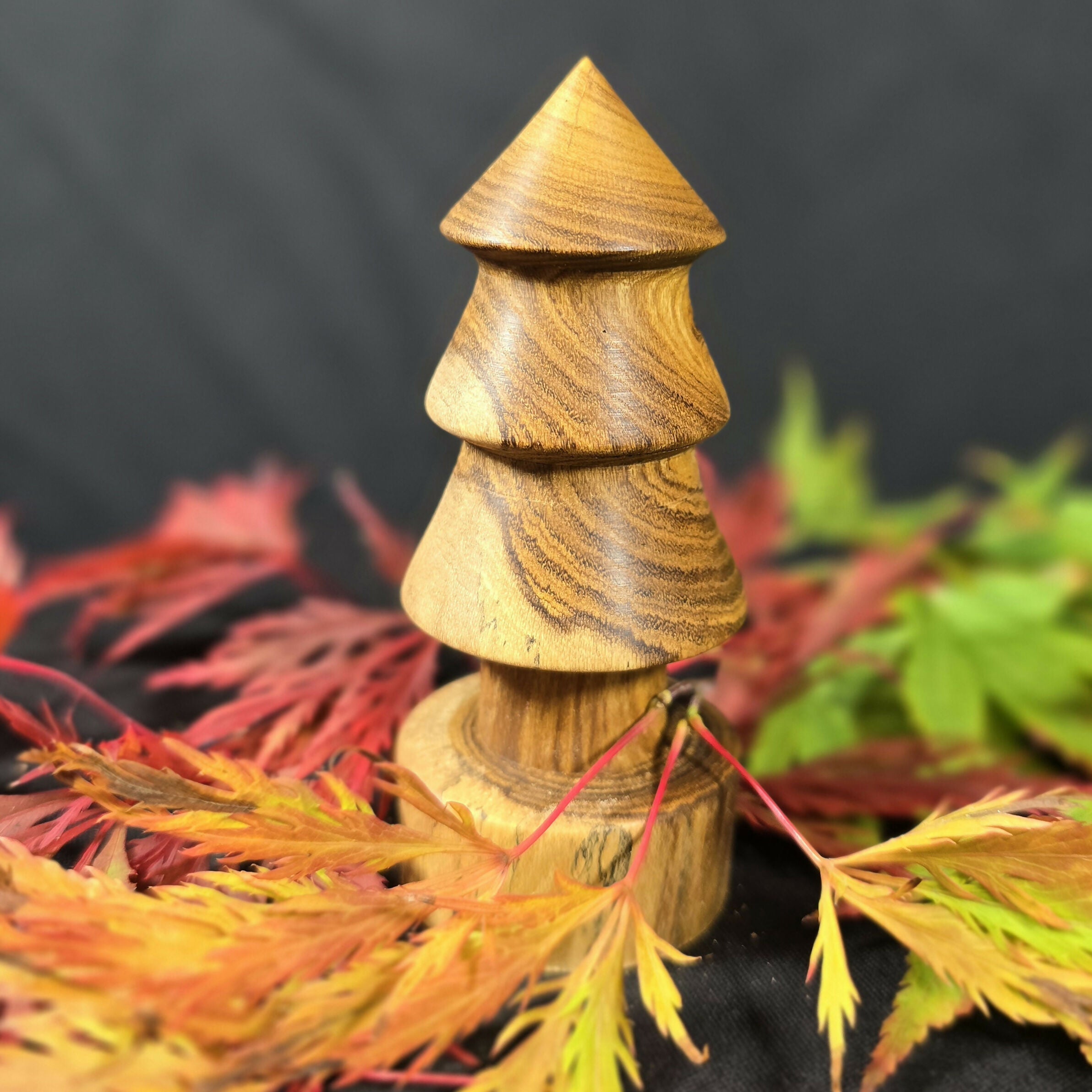 Hand Turned Wooden Christmas Tree