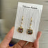 Fabric Earrings (Pendent Cat)