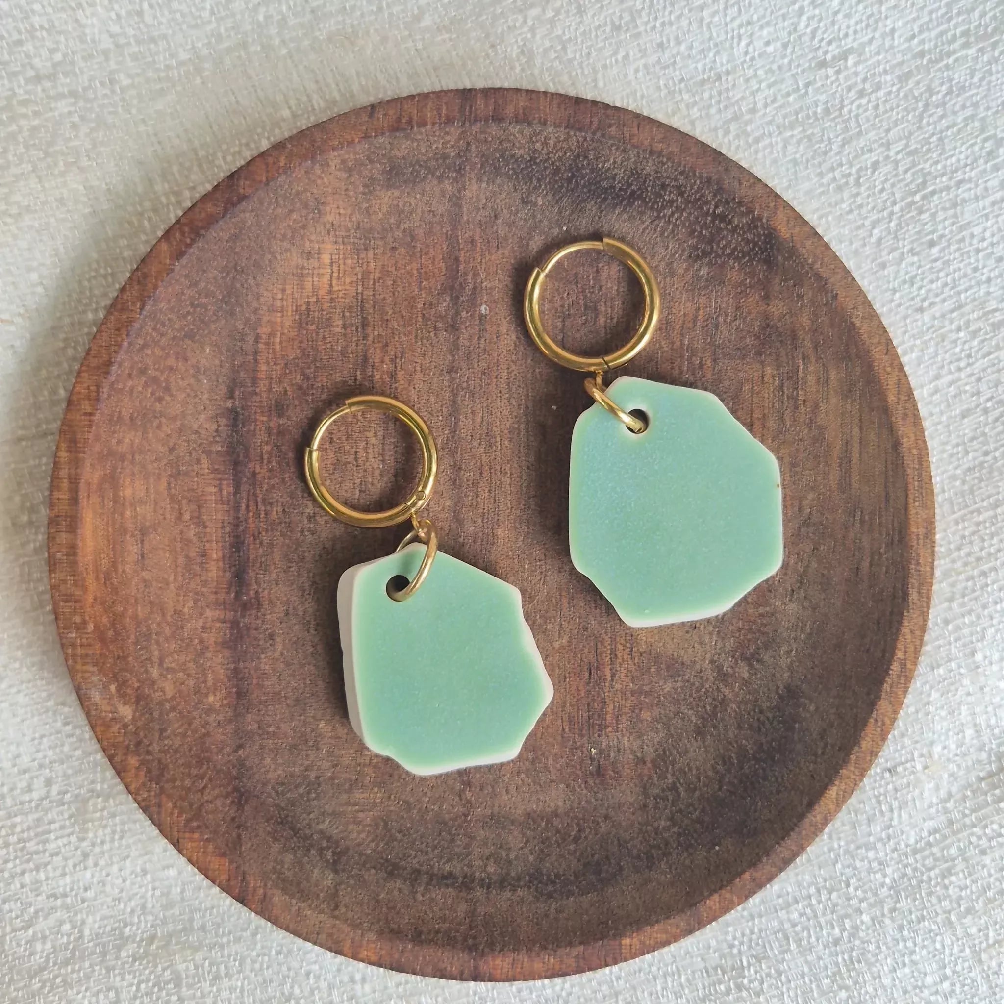 Recycled Ceramic Earring