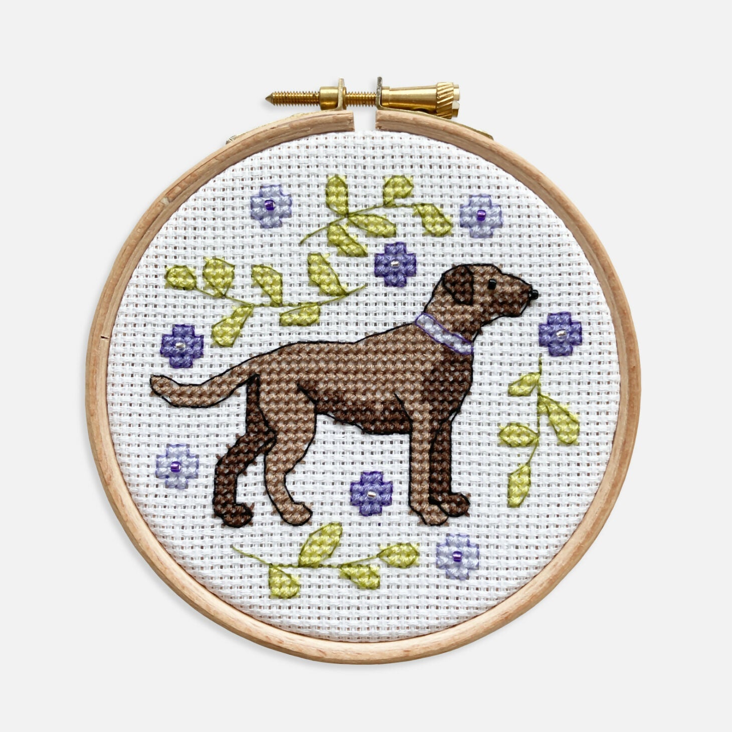 Labrador Cross Stitch Kit