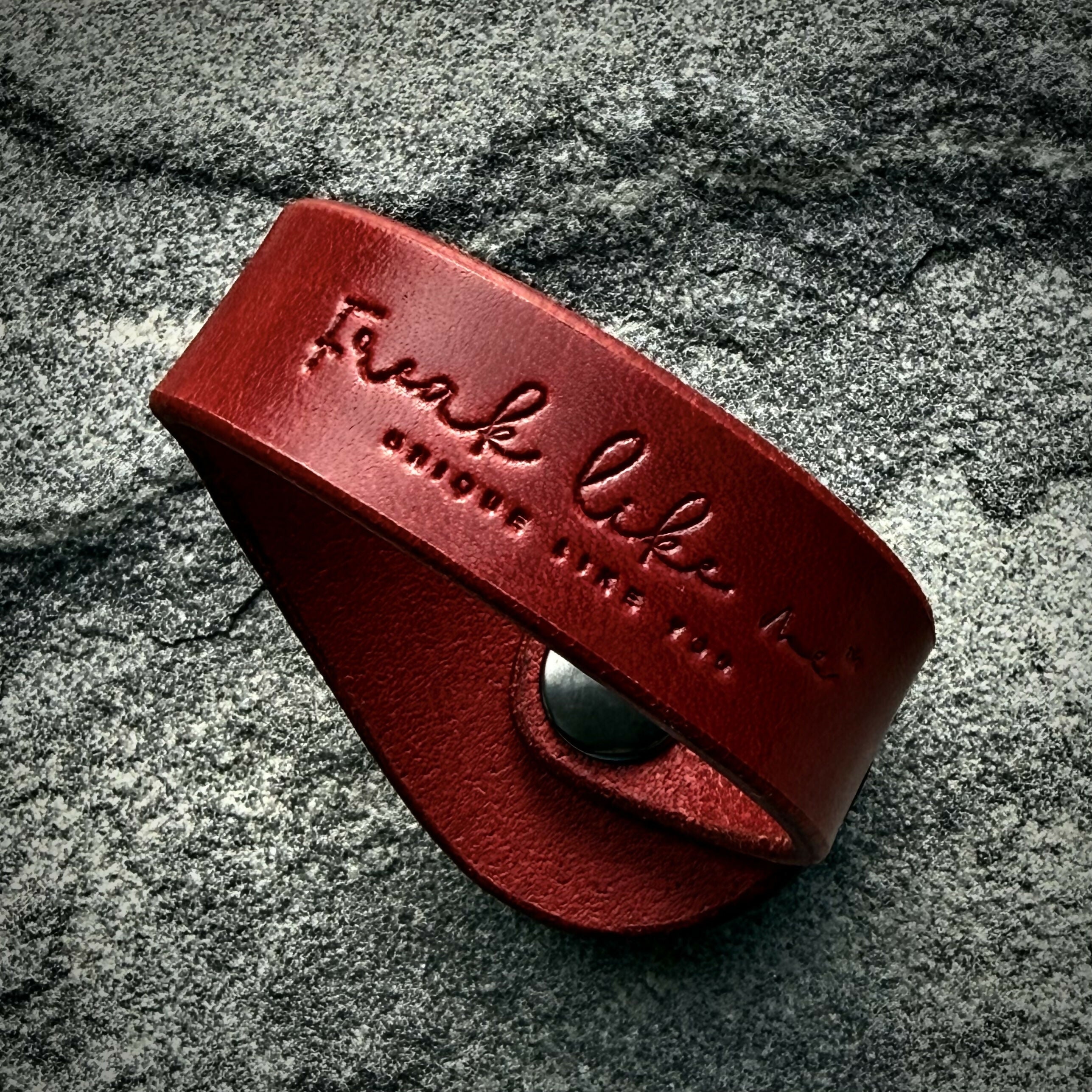 Handcrafted Natural Leather & Botswana Agate Gemstone Bracelet - Size S or M