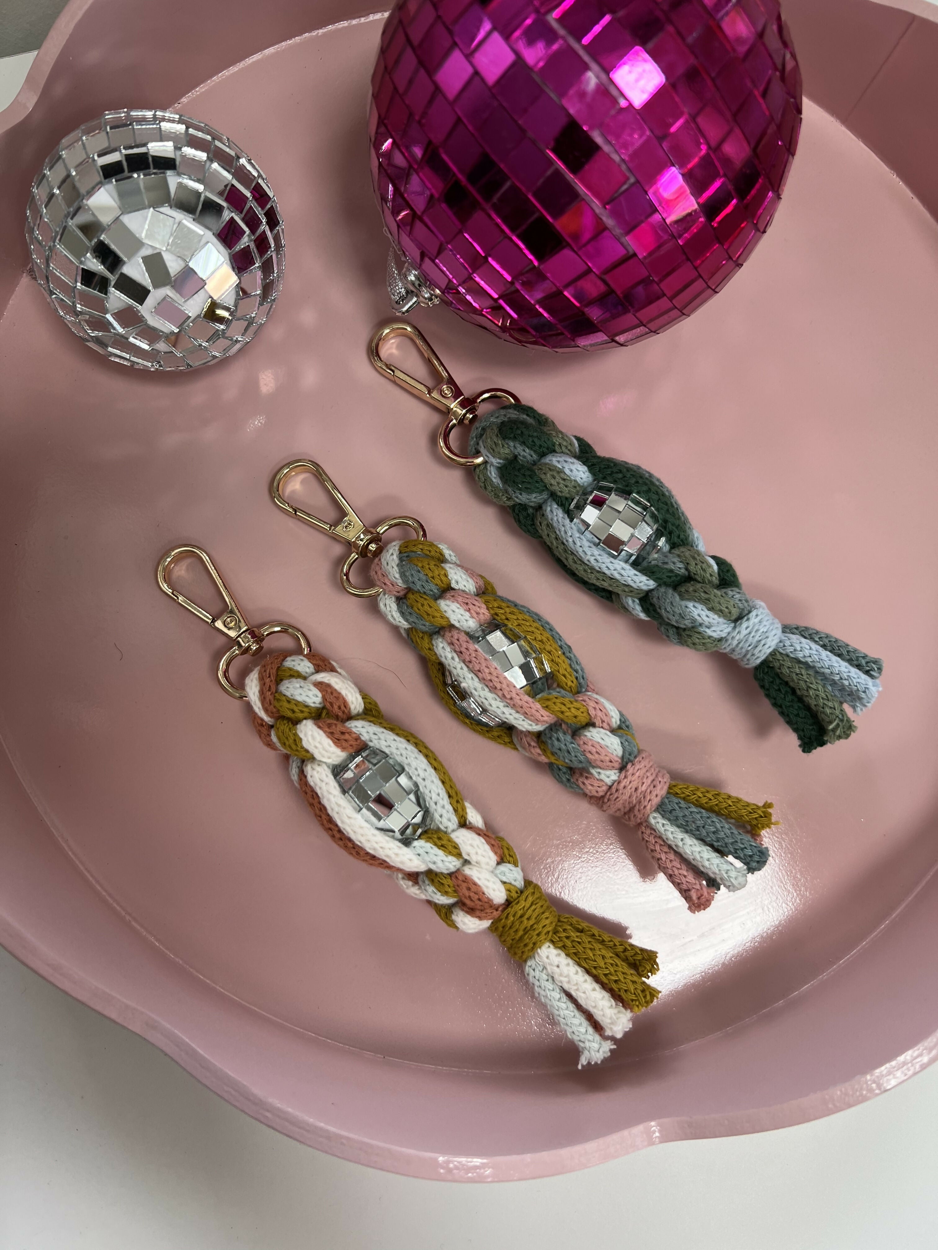 Disco Keychain-Multi