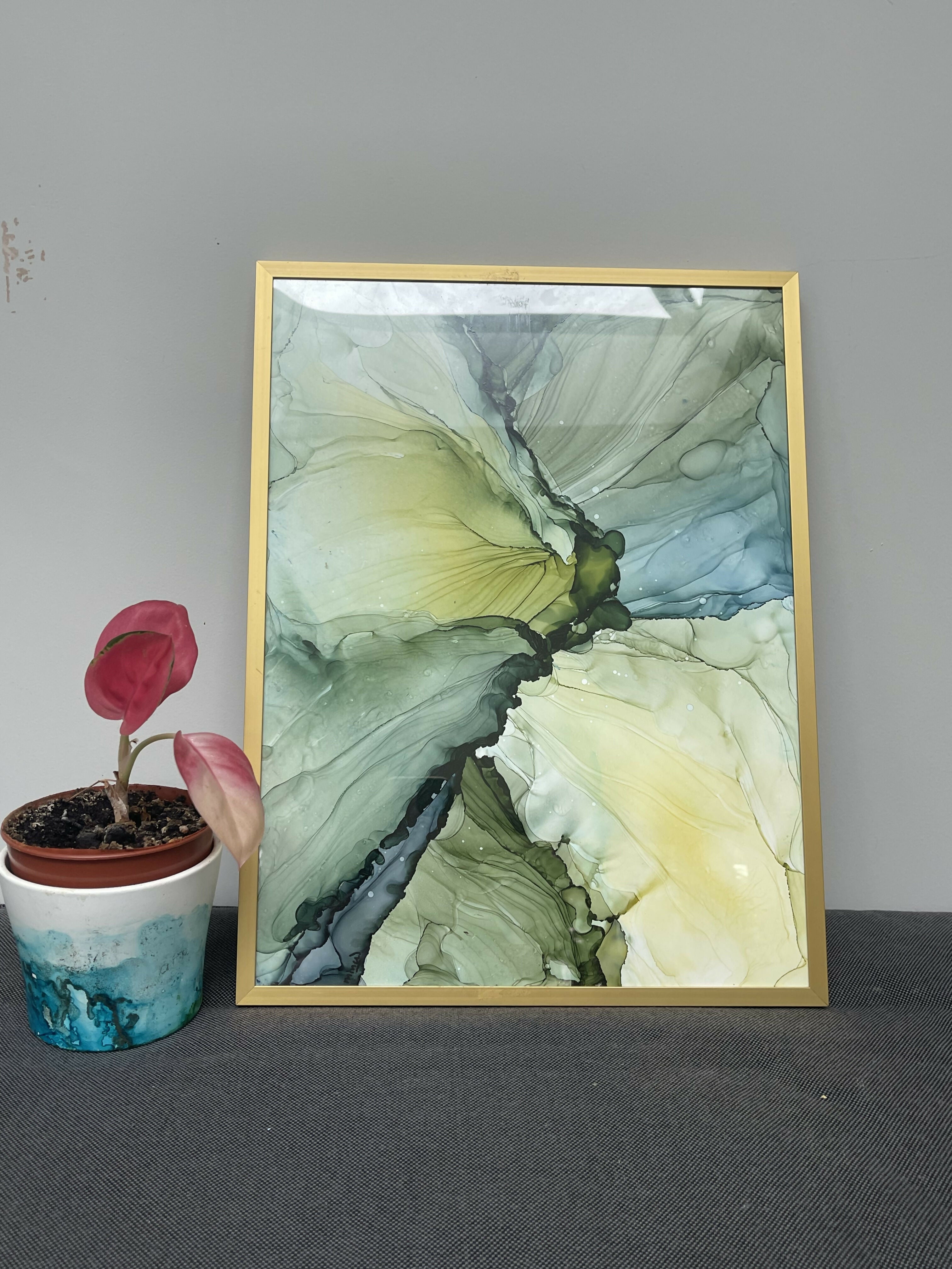 Emerald Depths 1 - Original Painting