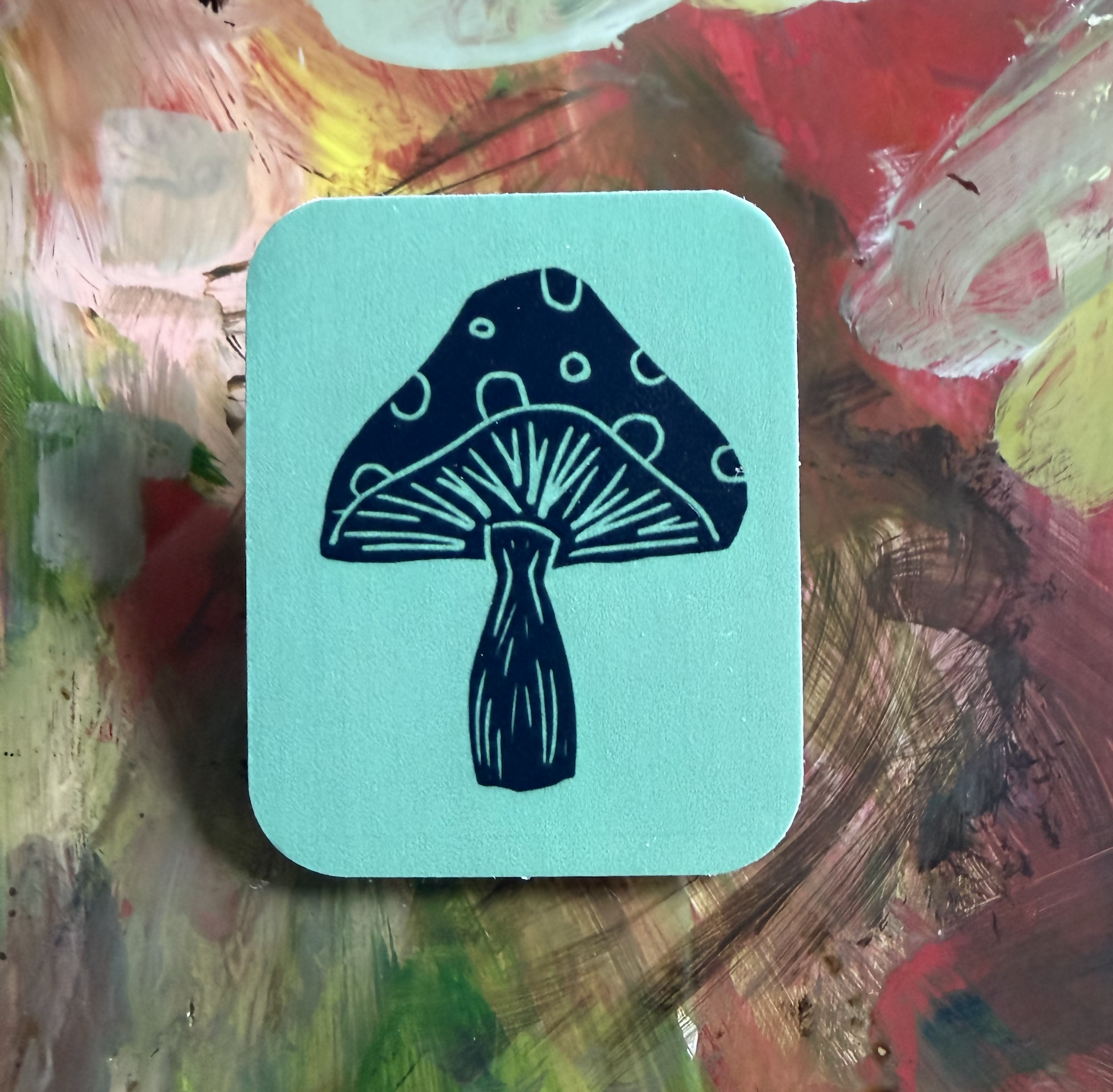 Sticker - Green Mushroom