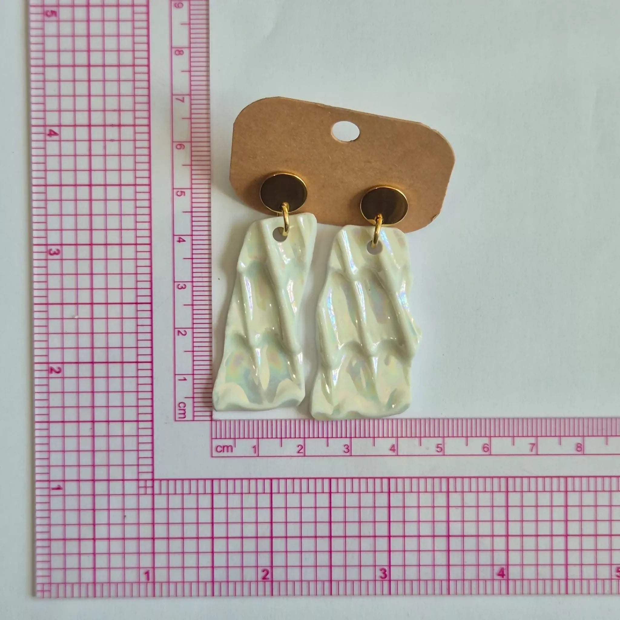 Recycled Ceramic Earring
