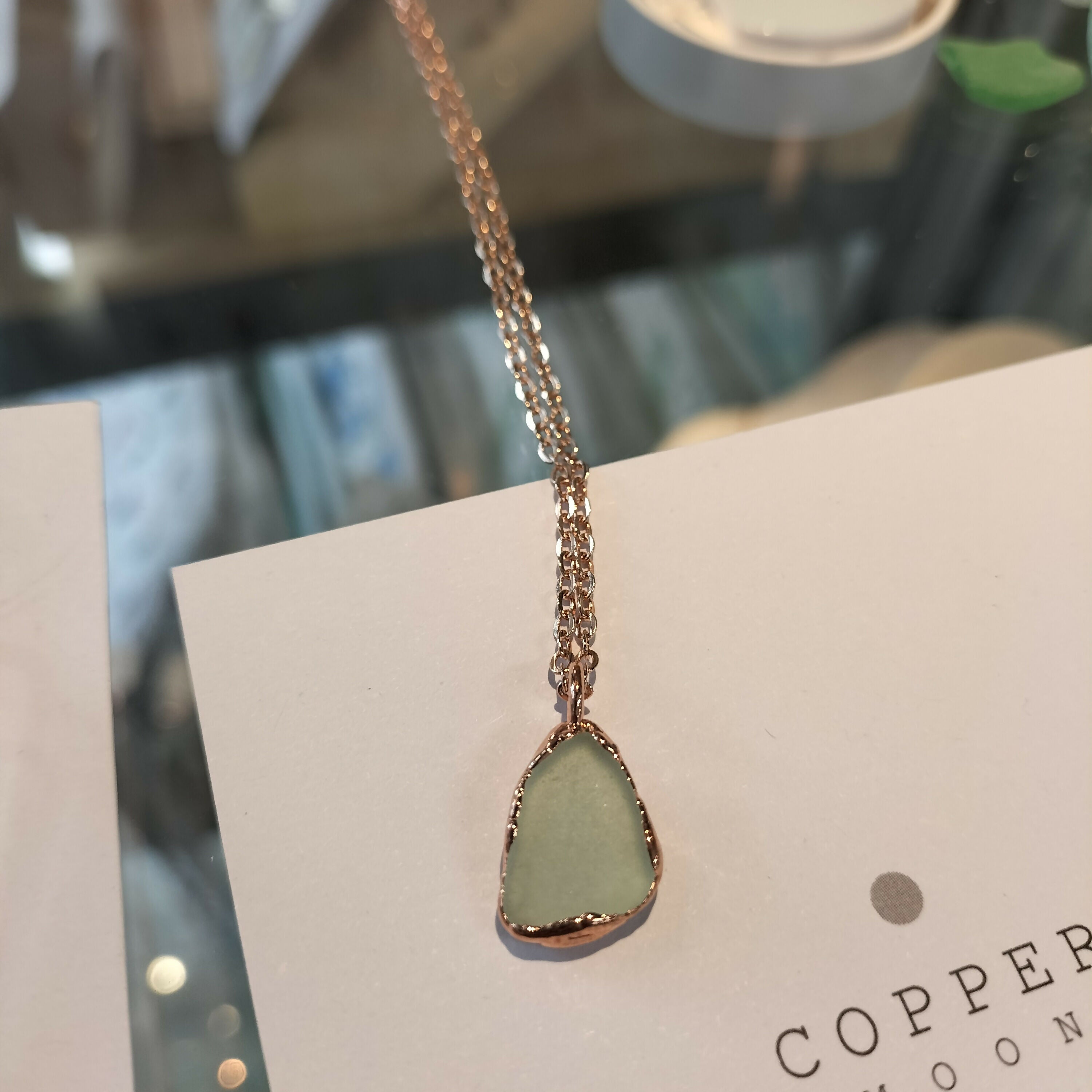Seaglass Drop Necklace