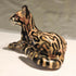 Ceramic Ocelot sculpture