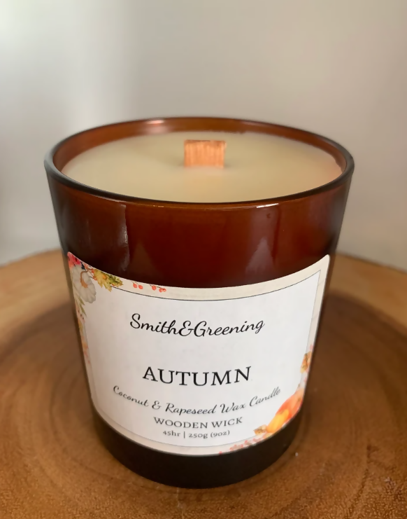 Autumn Coconut Wax Candle
