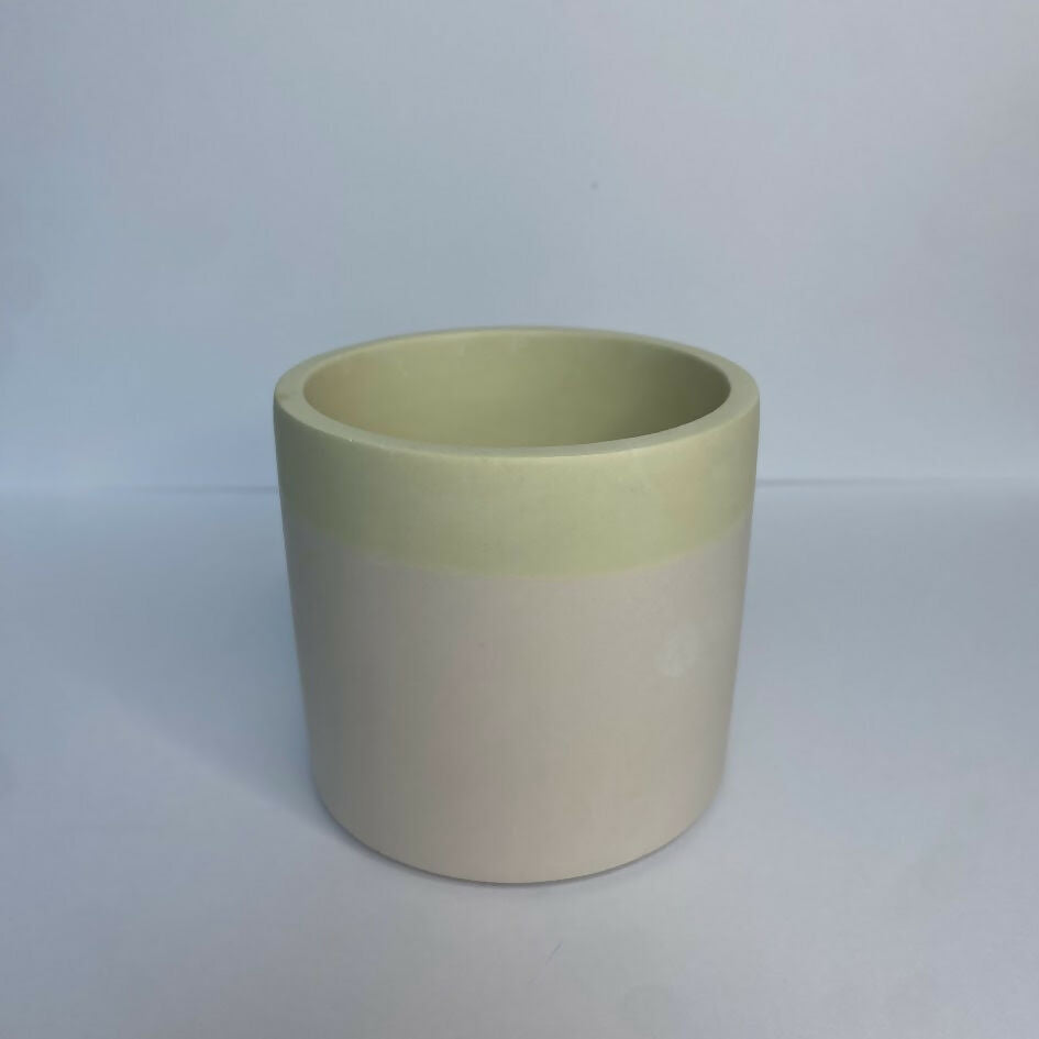 Small Handmade Jesmonite Planter / Pot