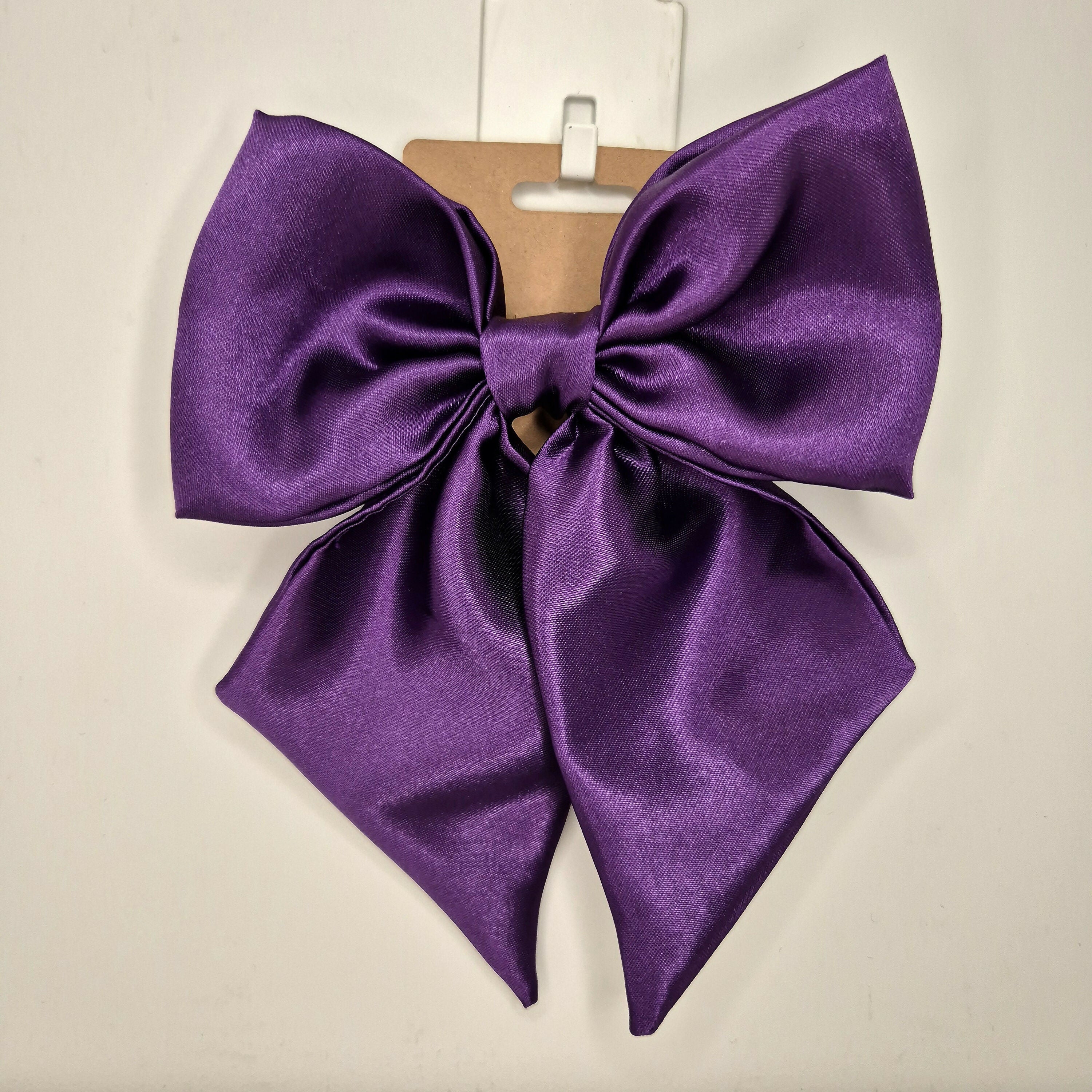 Satin Bow Hair Clip