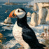 'The Puffin', A3 Framed Print