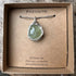 Prehnite Wire Wrapped Pendant