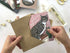 Tabby Cat Pink A6 Birthday Card