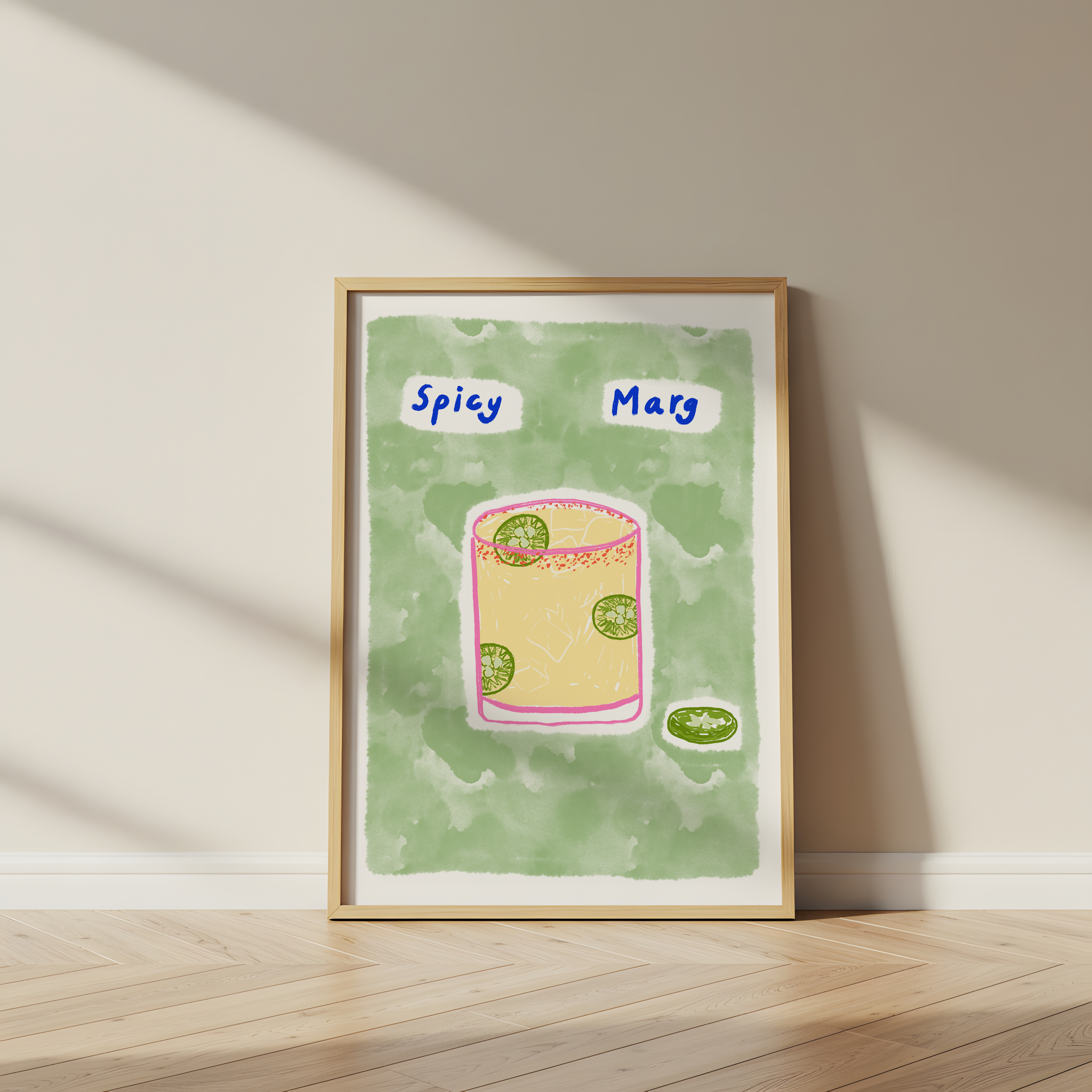 Spicy Marg Print