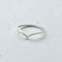 Sterling Silver Chevron Ring