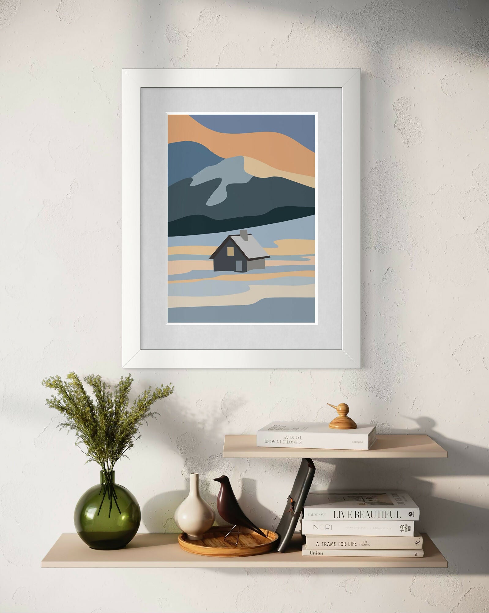 Mountain Sunrise A4 Print
