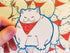 Fat Cat Vinyl Sticker